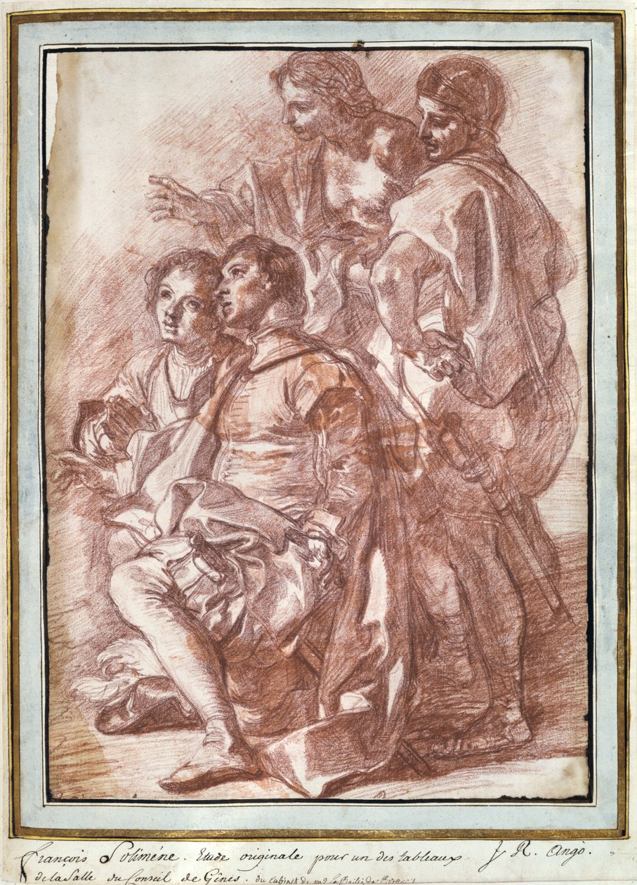 كريستوفر كولومبوس يهبط في أمريكا ، c1760-1770 بواسطة جان روبرت انجو