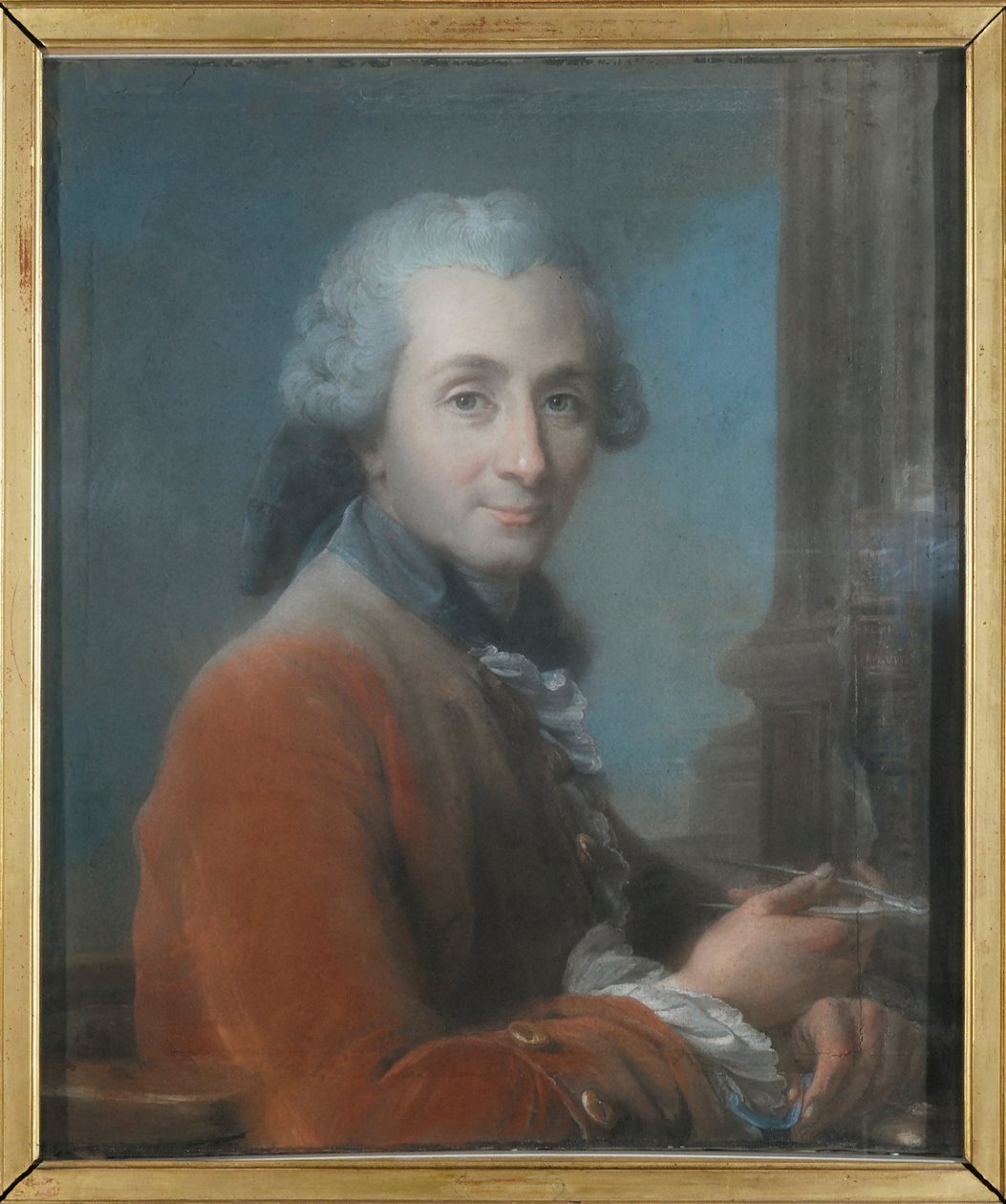 صورة للمهندس المعماري جاك جوندوين دي فوليفيل 1737-1818 ، ج. 1780. بواسطة جان فالادي