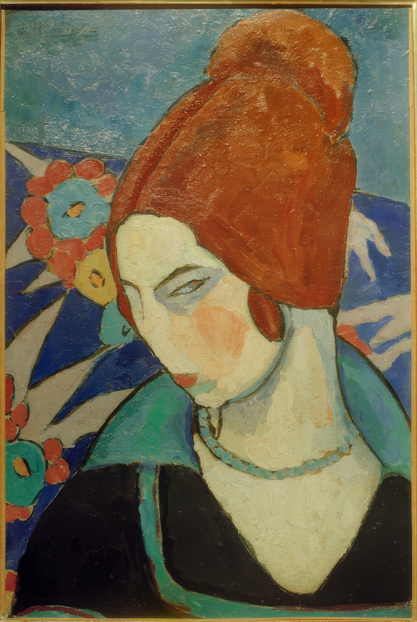 بورتريه ذاتي ، 1916 بواسطة جان هيبوتيرن