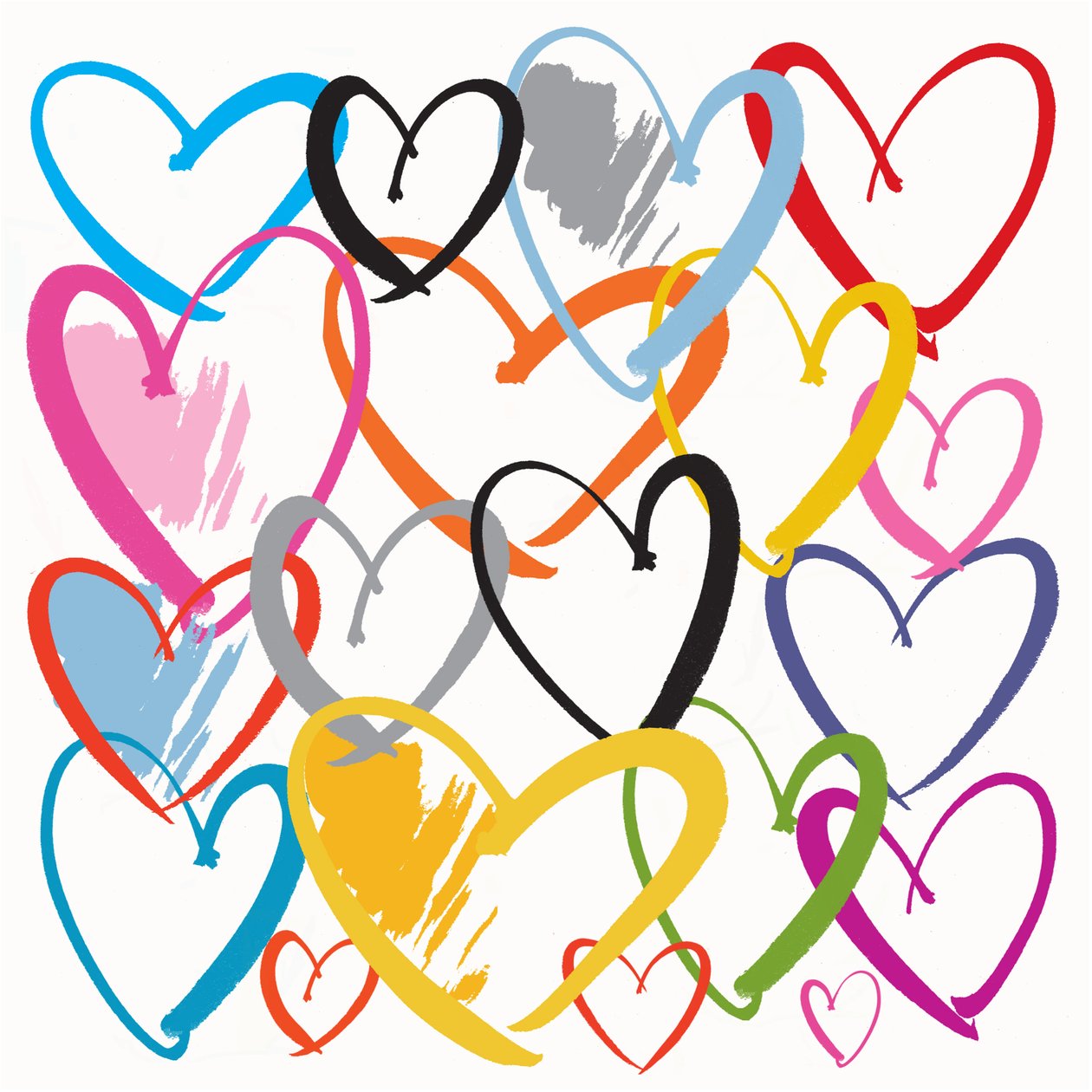 Kind Hearts، 2015 (وسائط مختلطة) بواسطة جيني فرين