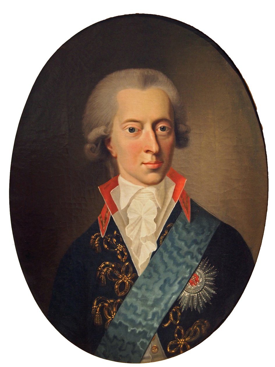 Portait of Christian VII of Denmark بواسطة ينس جويل