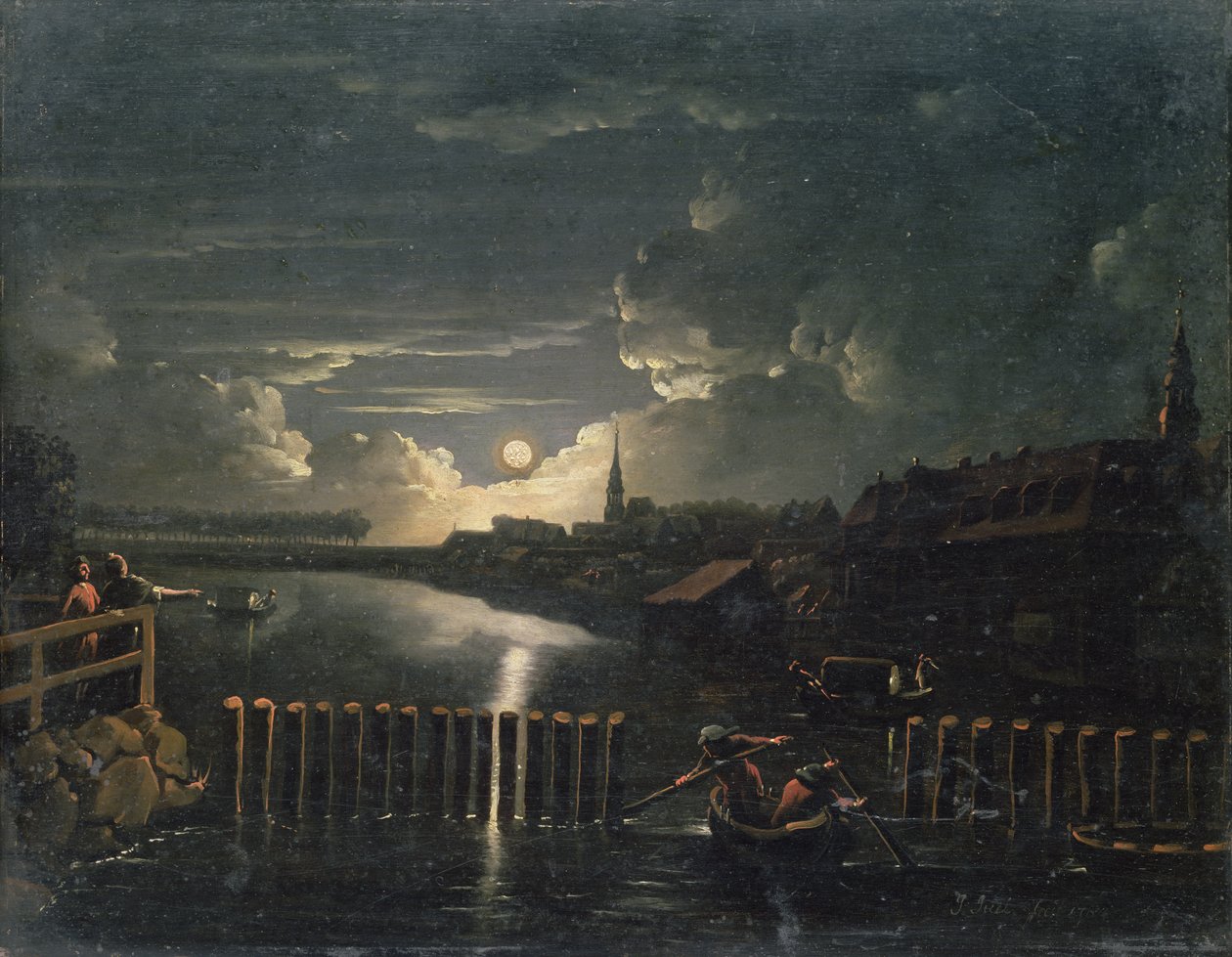 Binnenalster ، 1764 بواسطة ينس جويل
