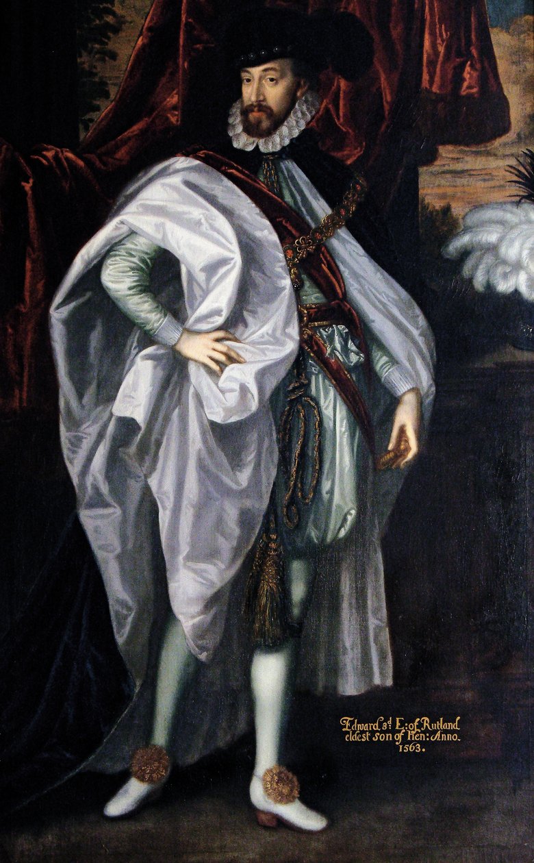 إدوارد مانرز ، إيرل روتلاند الثالث ، c.1675 بواسطة Jeremias van der Eyden