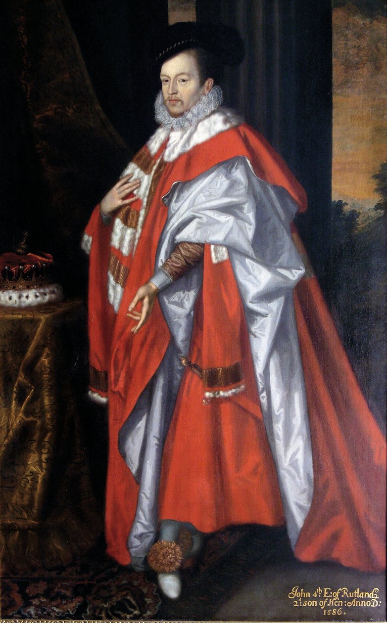 جون مانرز ، إيرل روتلاند الرابع ، c.1675 بواسطة Jeremias van der Eyden