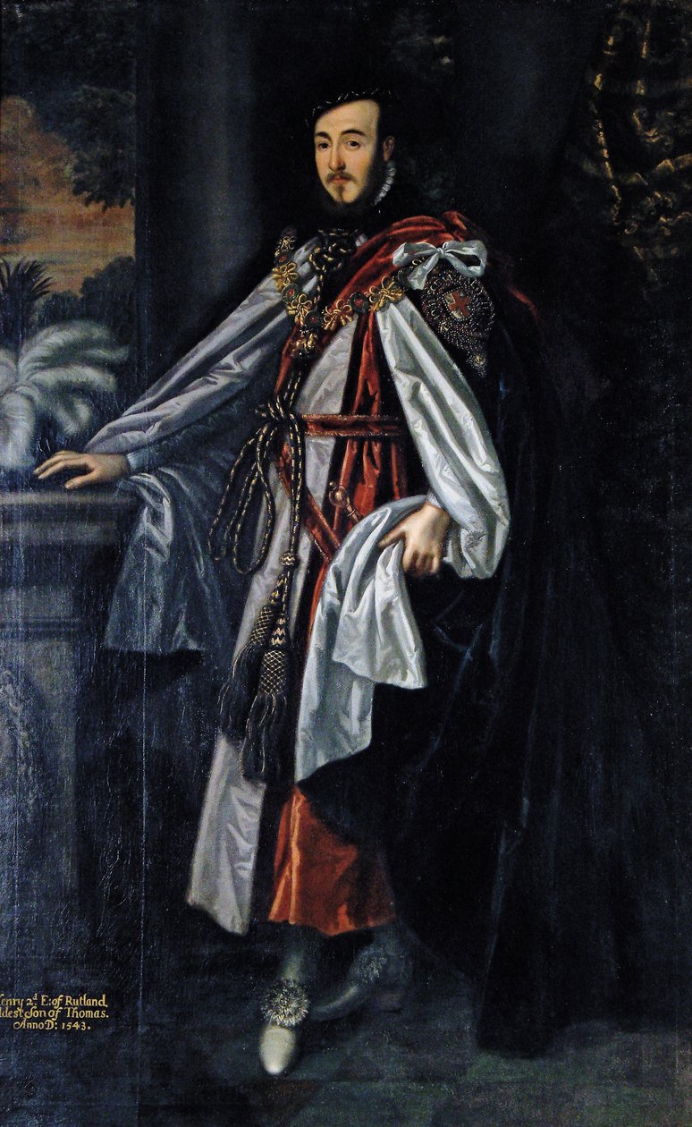 هنري مانرز ، إيرل روتلاند الثاني ، c.1675 بواسطة Jeremias van der Eyden