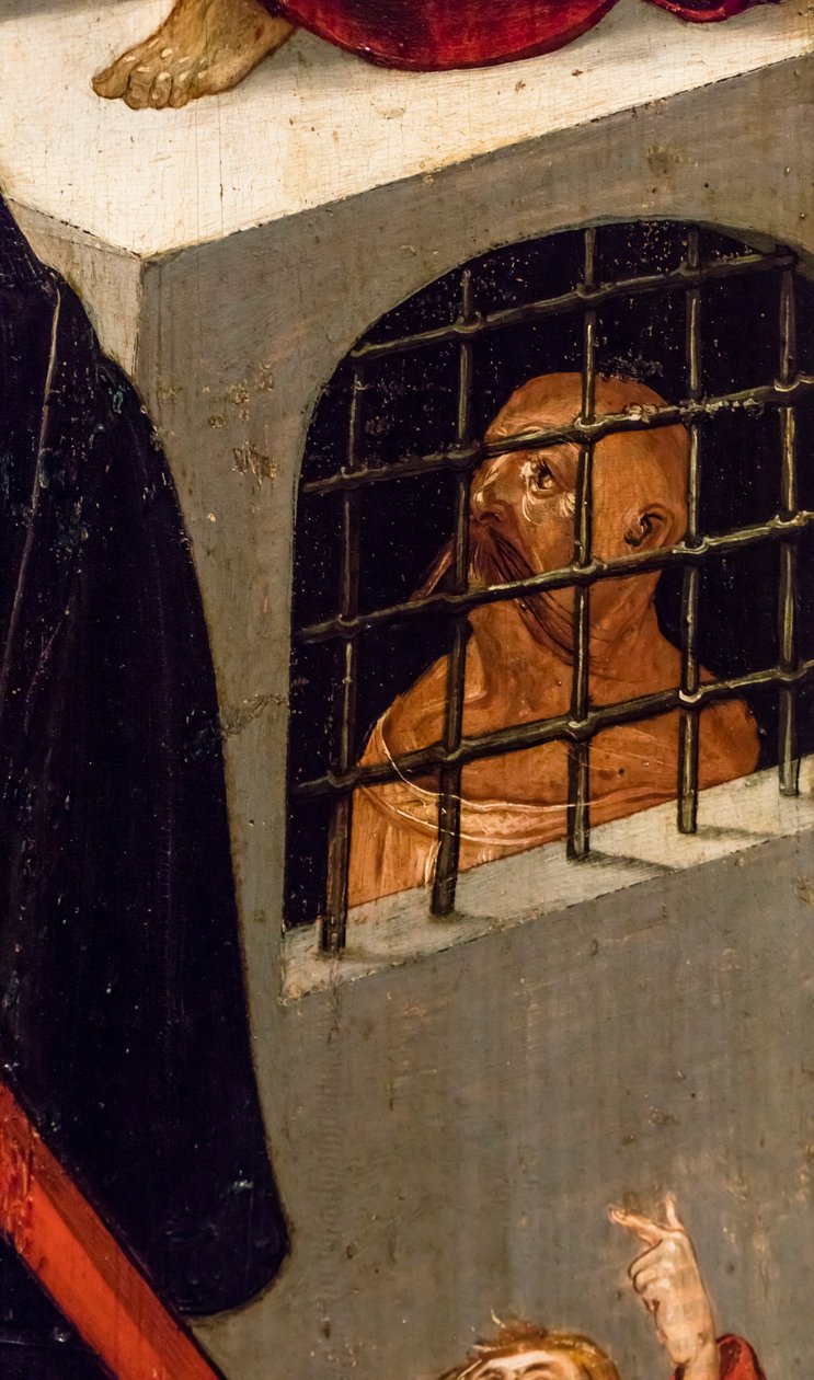 Ecce Homo، حوالي عام 1515 (تمبراً وزيت على خشب الصنوبر) بواسطة جرج راتجب