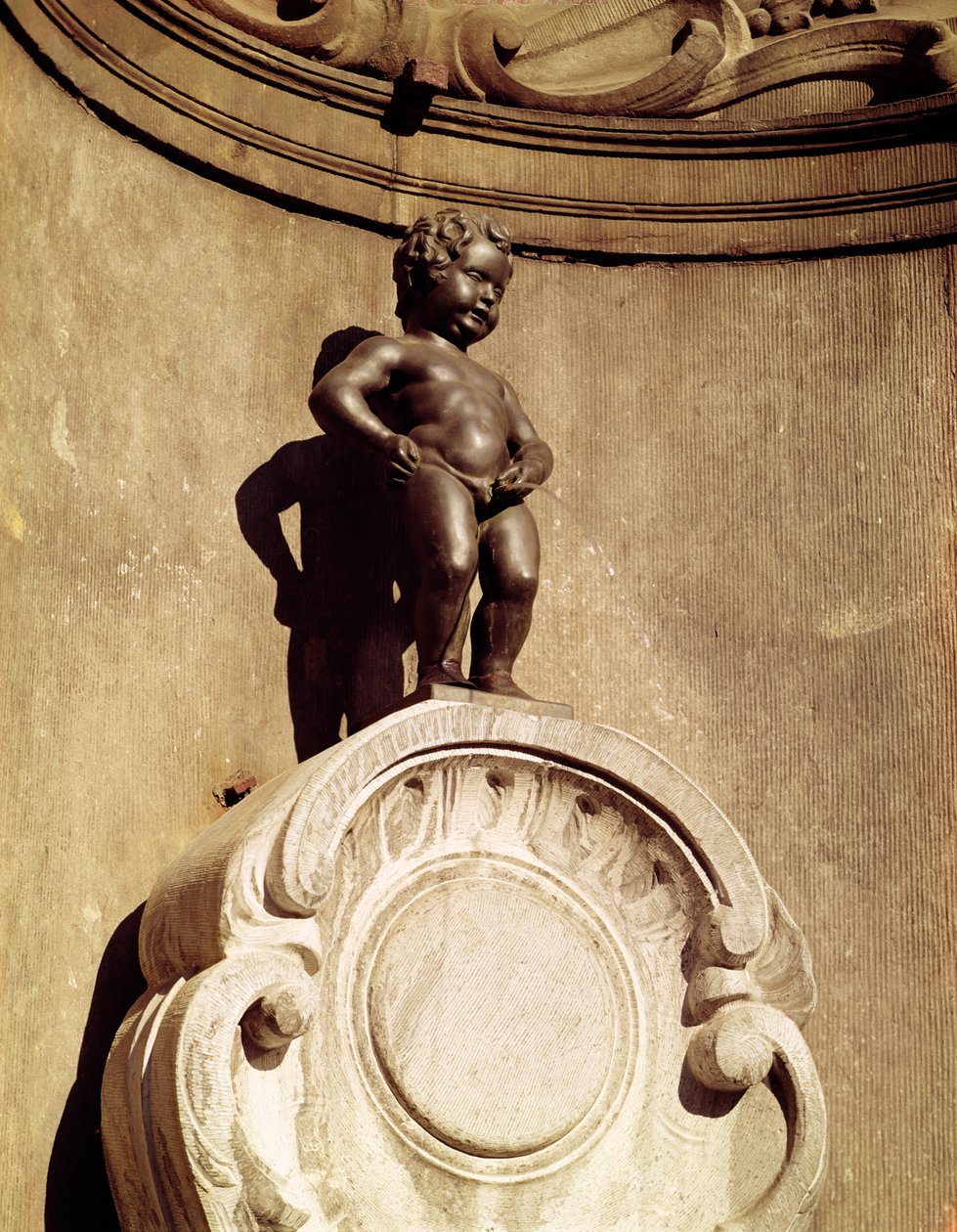 Le Mannequin Pis، 1619 (bronze) (تفاصيل) بواسطة جيروم الأكبر Duquesnoy