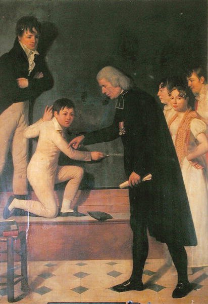 Abbe Roch-Ambroise Cucurron Sicard (1742-1822) تعليم لغة الإشارة للأطفال (زيت على قماش) بواسطة جيروم مارتن لانجلوا