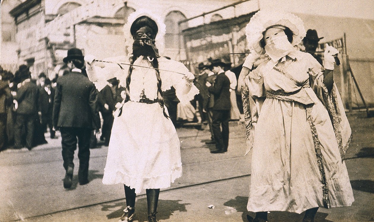 نيو أورليانز ، ماردي جراس ، c.1905 بواسطة جيسي تاربوكس بيلز