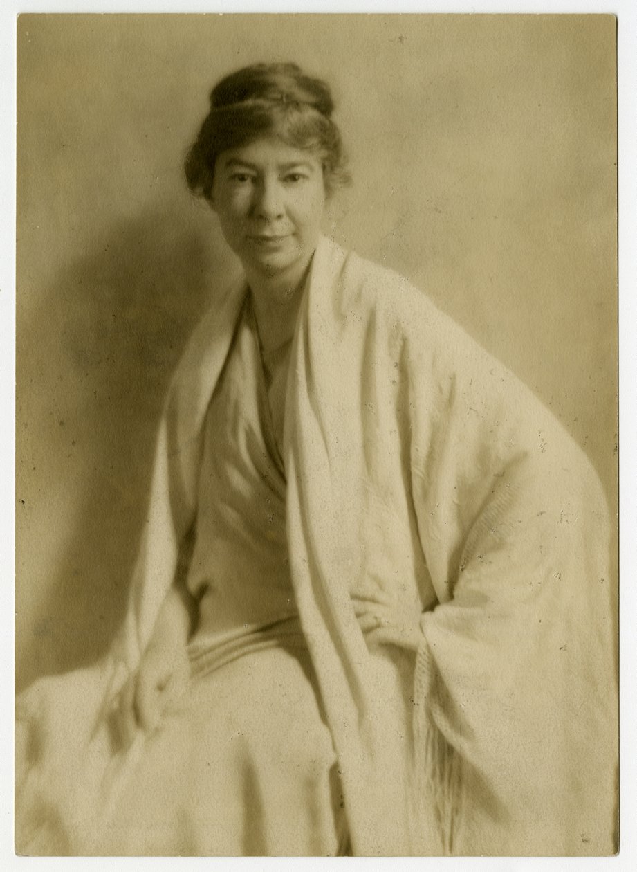 سارة تيسدال ، شاعرة ، 1912-28 (صورة فضية من الجيلاتين) بواسطة جيسي تاربوكس بيلز