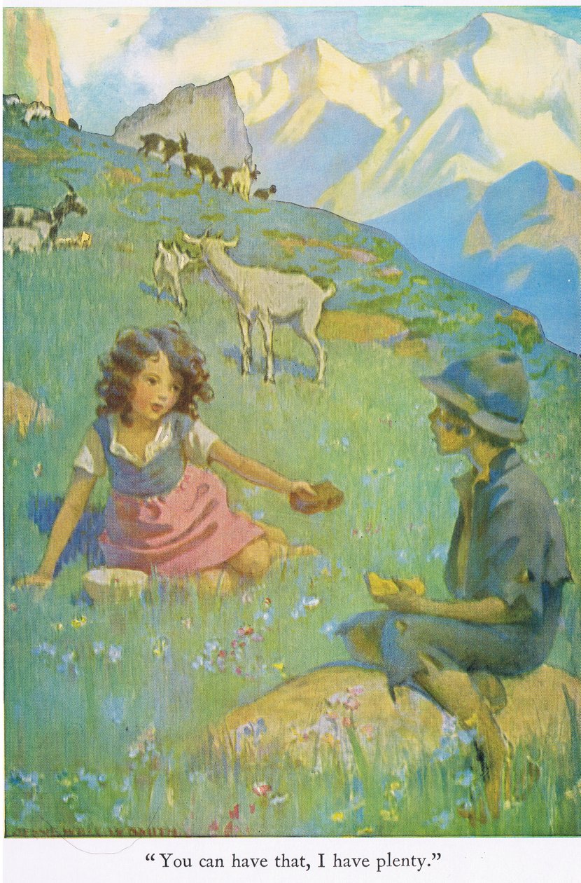 "يمكنك الحصول على ذلك ، لدي الكثير" ، رسم توضيحي من "هايدي" (لون ليثو) بواسطة جيسي ويلكوكس سميث