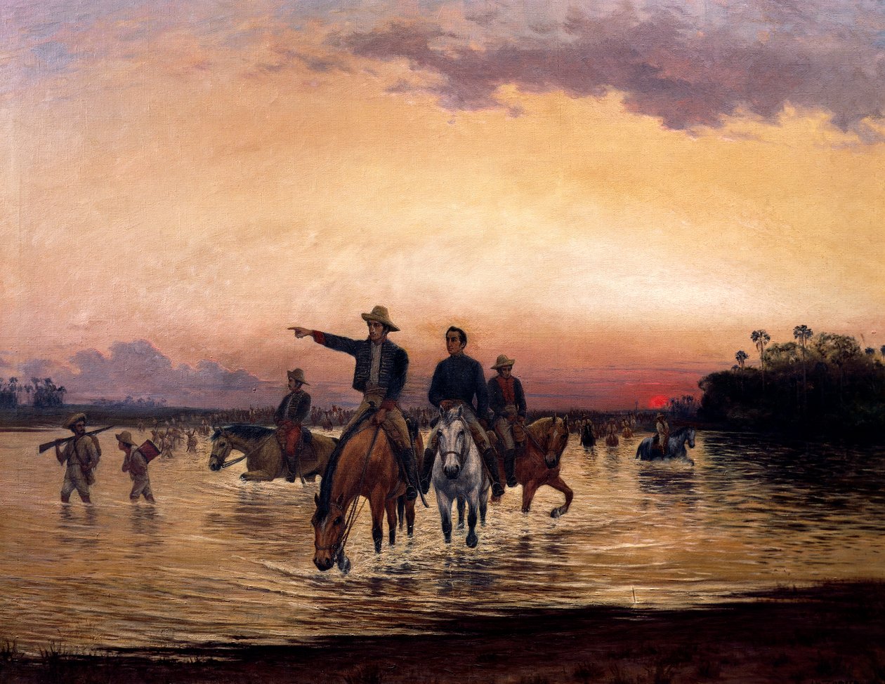 Simon Bolivar (1783-1830) and Francisco de Paula Santander (1792-1840), Colombia بواسطة خيسوس ماريا زامورا
