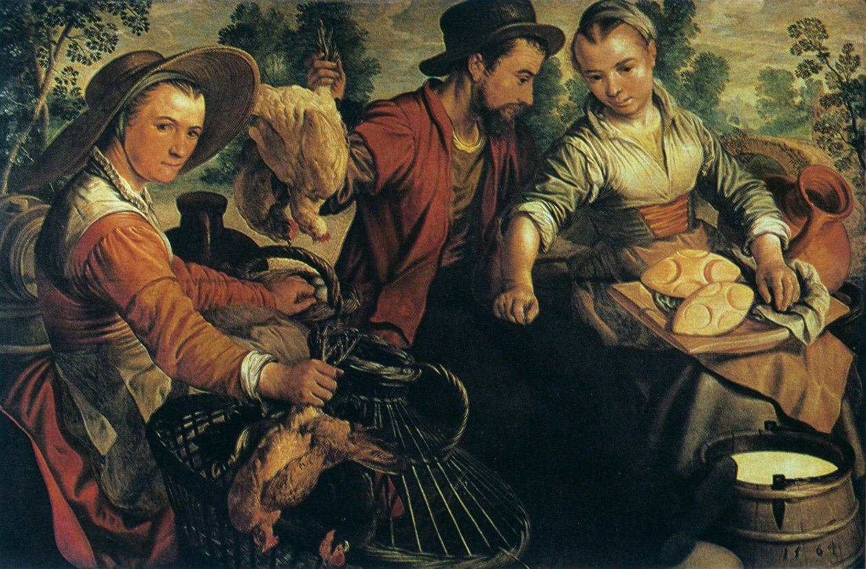 في السوق ، c1554-1574 بواسطة يواكيم بوكيلر