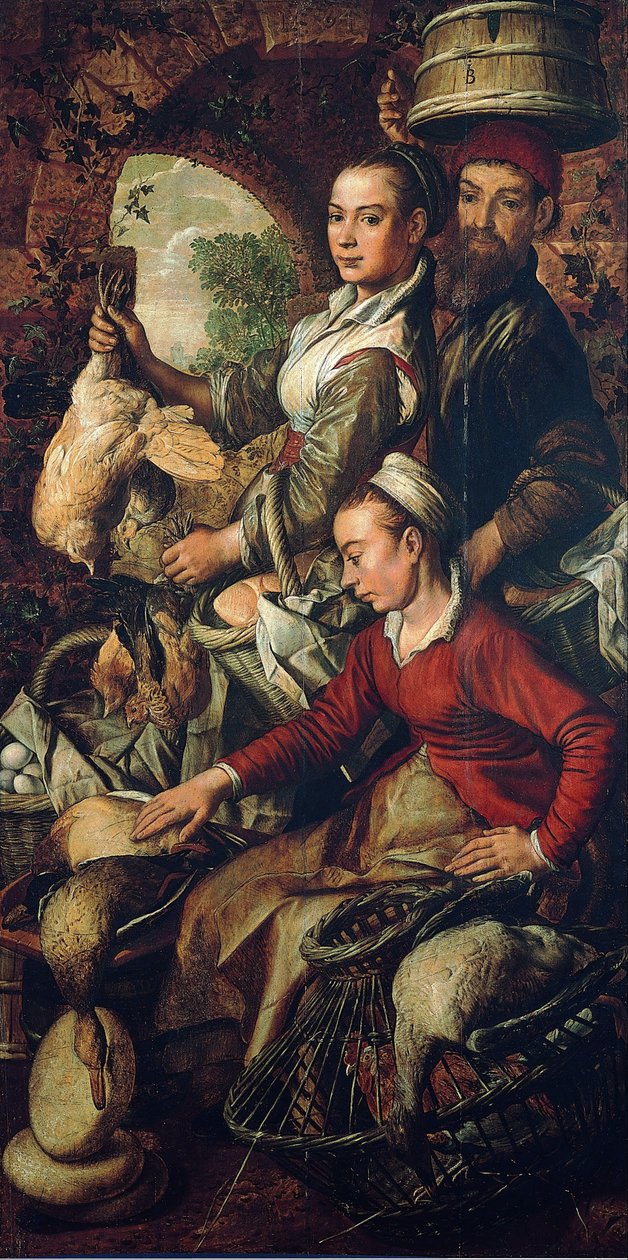 مشهد السوق ، ج. 1565 بواسطة يواكيم بوكيلر