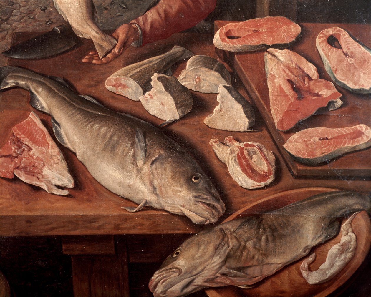 Fish market بواسطة يواكيم بوكيلر