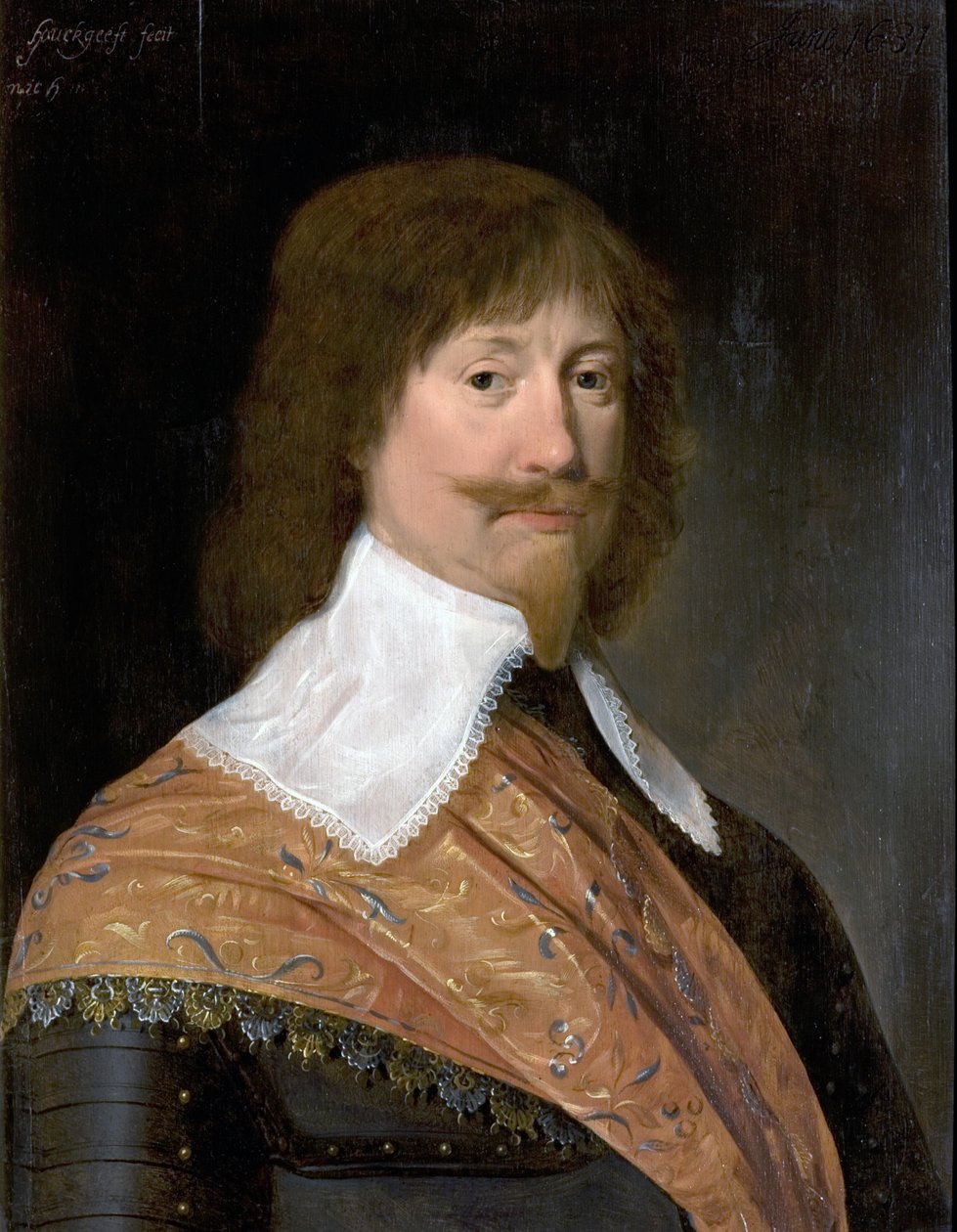 السير نيكولاس بايرون بواسطة Joachim Ottensz Houckgeest