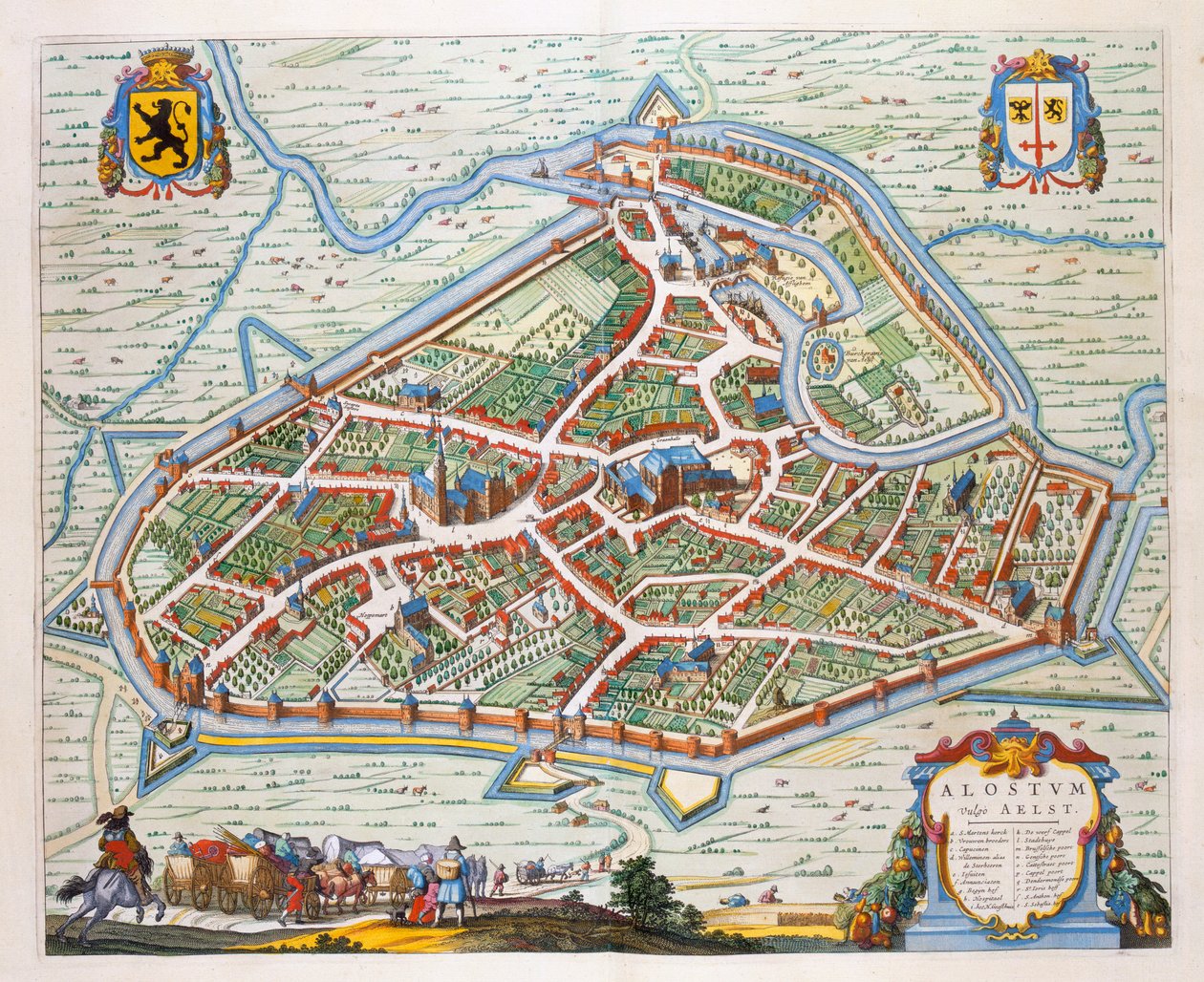 الست ، 1649 (نقش يدوي) بواسطة جوان بلاو