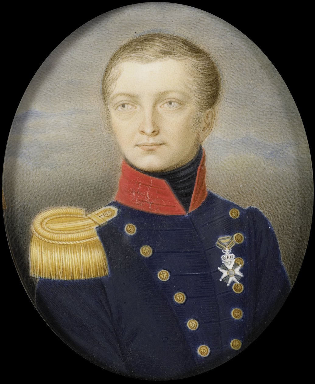 جان كاريل جوزيفوس فان سبيجك (1802-31). ضابط بحري بواسطة جوانس أنطونيوس أوغستينوس بلوكس
