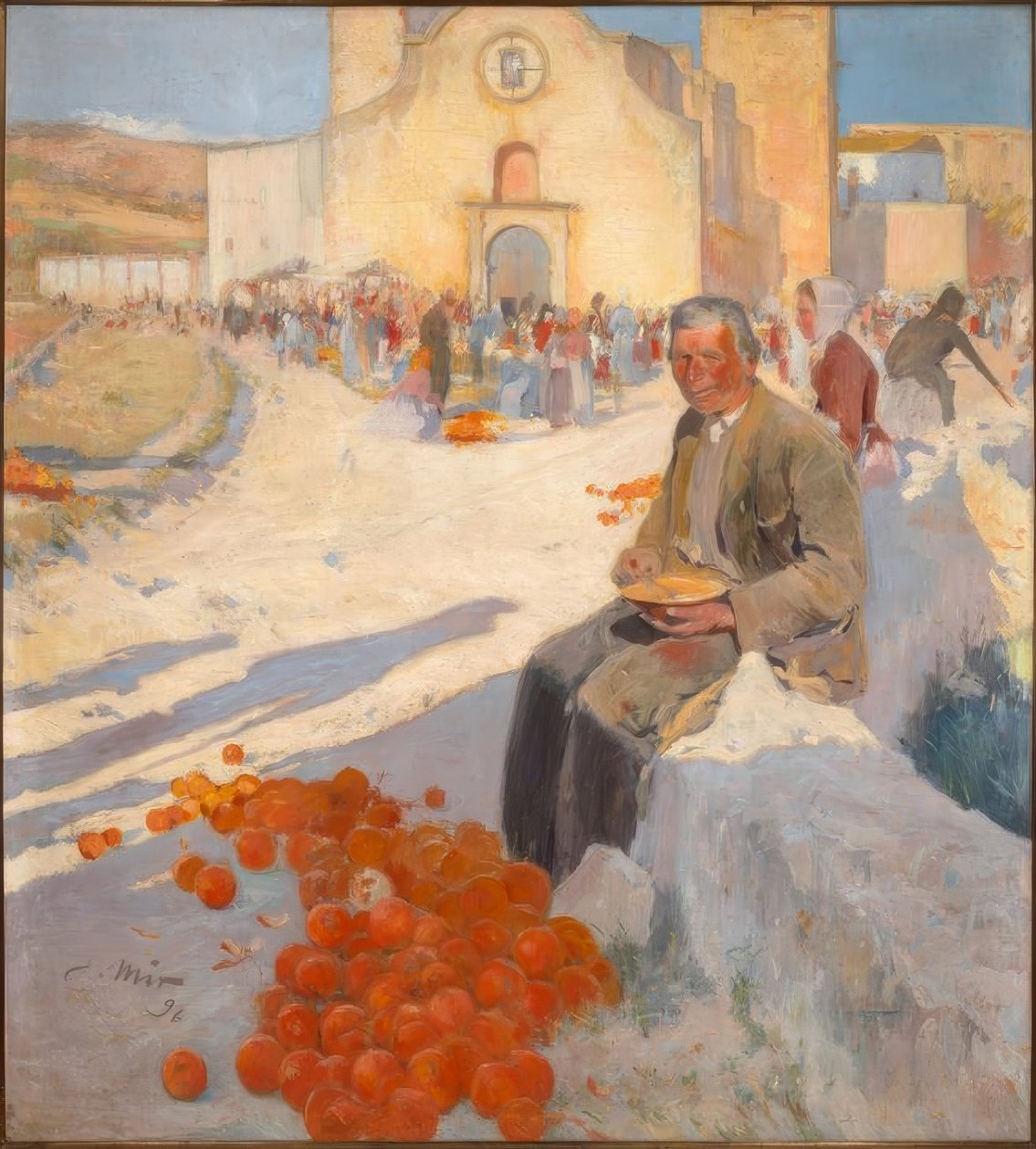 بائع البرتقال بواسطة Joaquim Mir i Trinxet