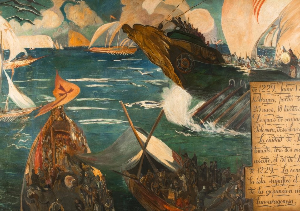 غزو ​​مايوركا بواسطة Joaquim Mir i Trinxet