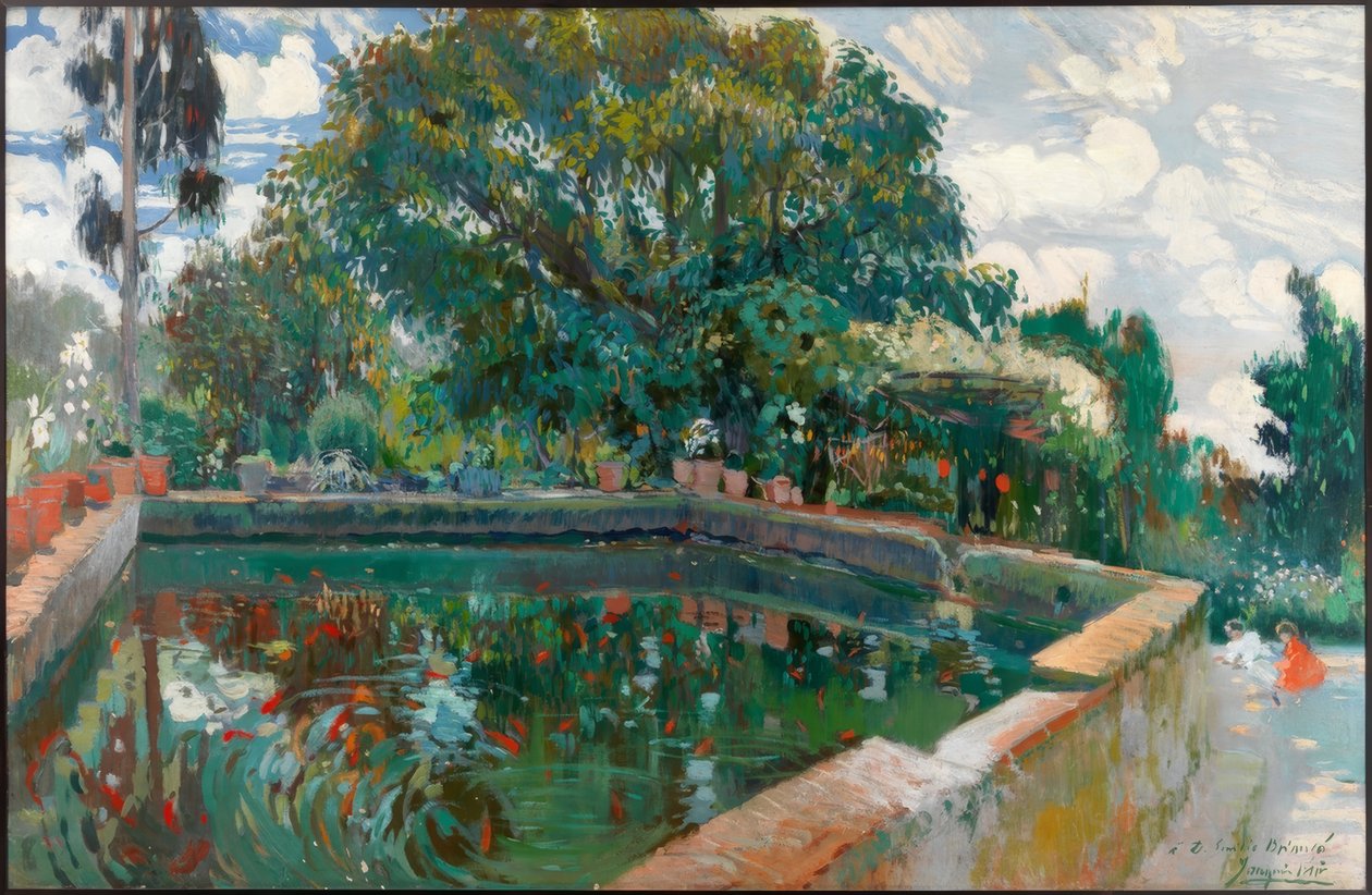 La alberca de Can Pau Segimon بواسطة Joaquim Mir i Trinxet
