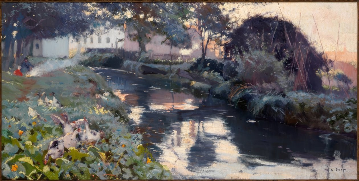 Wassergraben in Condal بواسطة Joaquim Mir i Trinxet