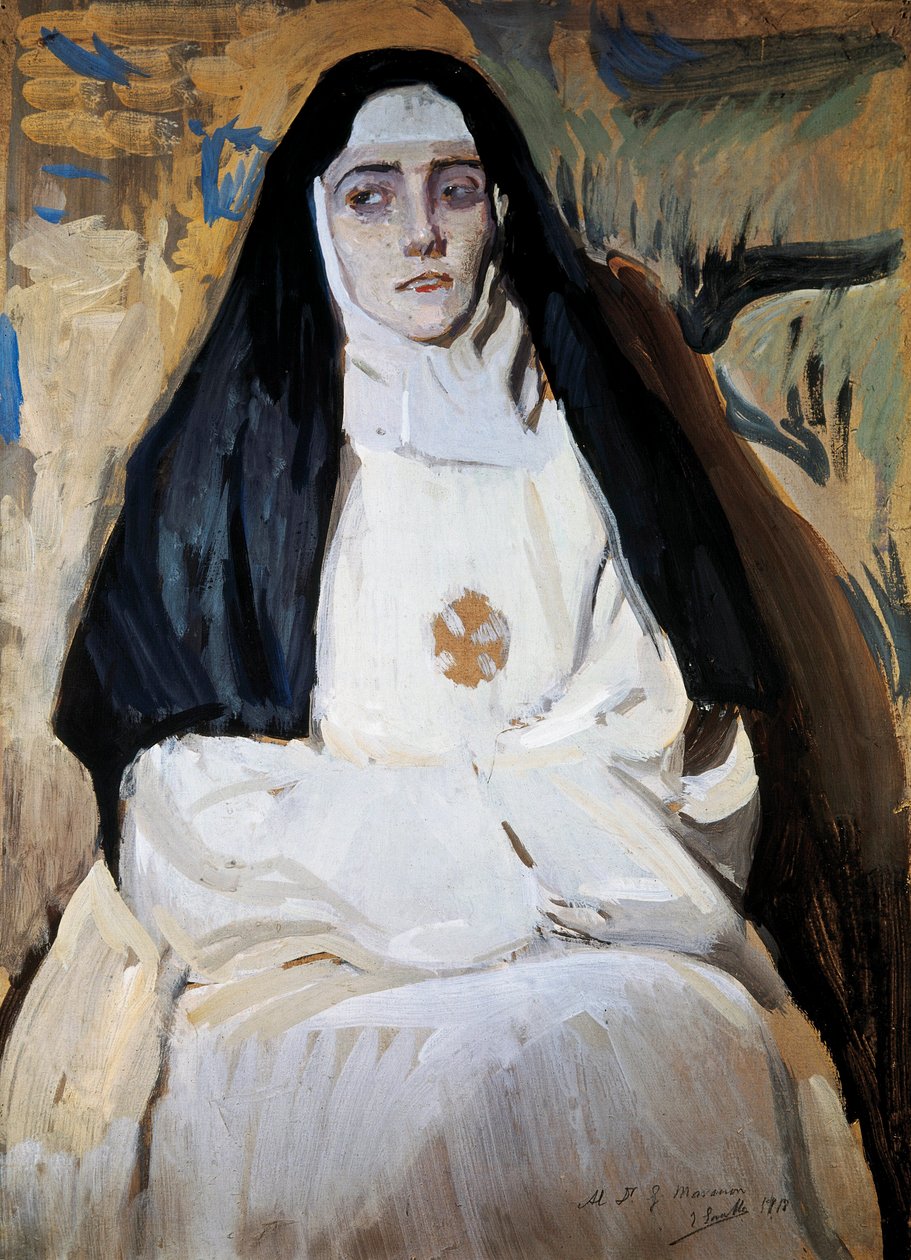 لوحة راهبة لجواكين سورولا (1863-1923) بواسطة خواكين سورولا