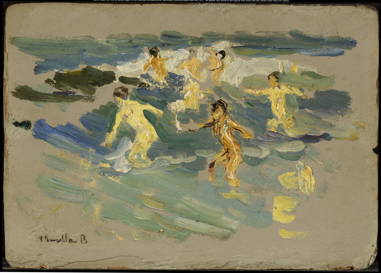 الشاطئ في فالنسيا ، c.1904 بواسطة خواكين سورولا