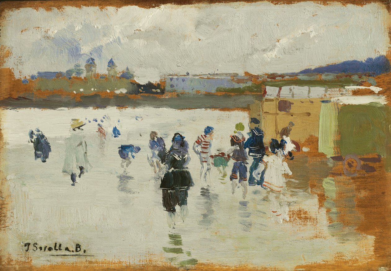 شاطئ لا كونشا ، سان سيباستيان ، 1906 بواسطة خواكين سورولا
