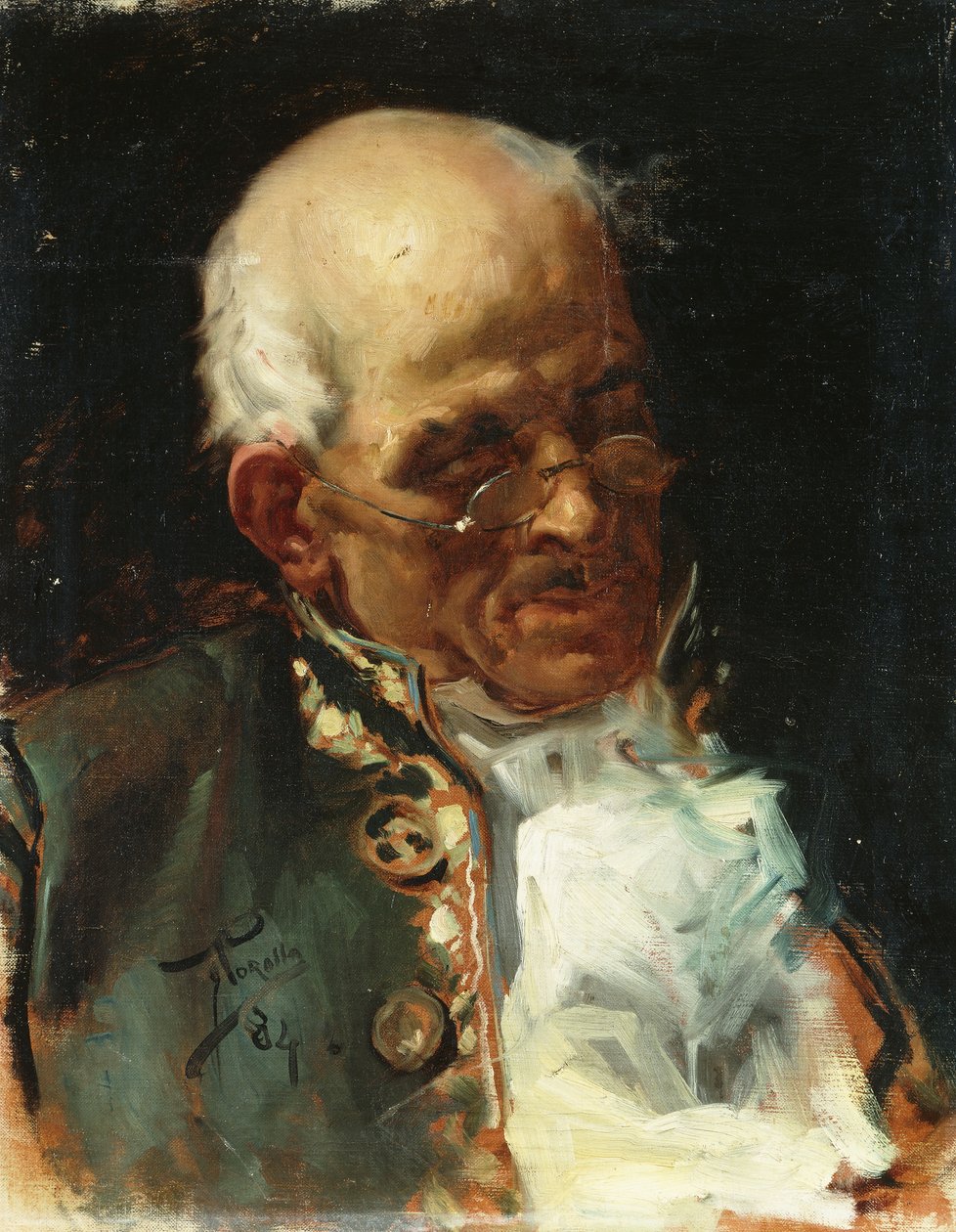 صورة رجل. صورة فارس ، 1884 بواسطة خواكين سورولا