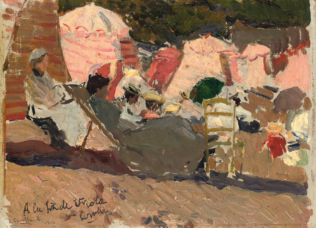 الشاطئ ، بياريتز ، 1906 بواسطة خواكين سورولا