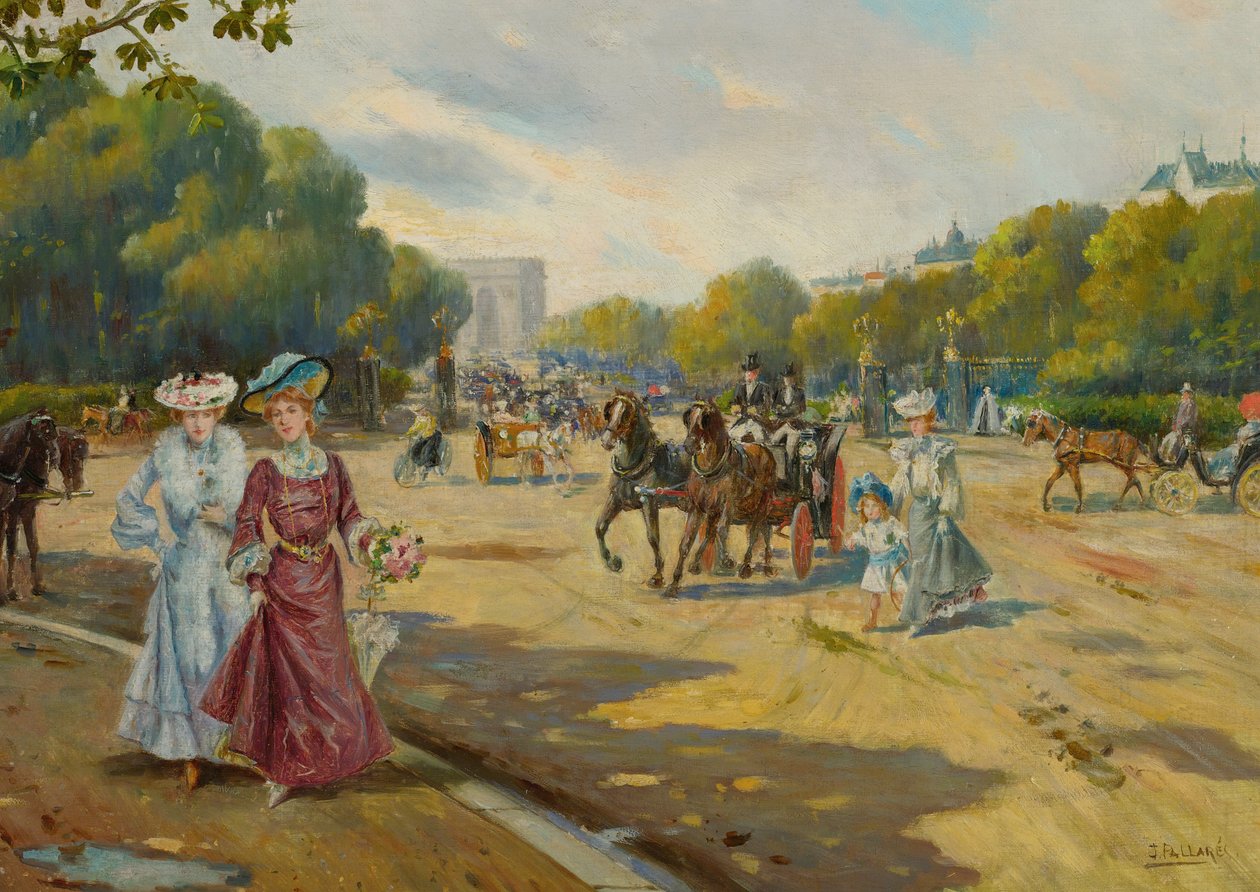 Port Dauphine Bois de Boulogne بواسطة خواكين بالاريس ألوستانت