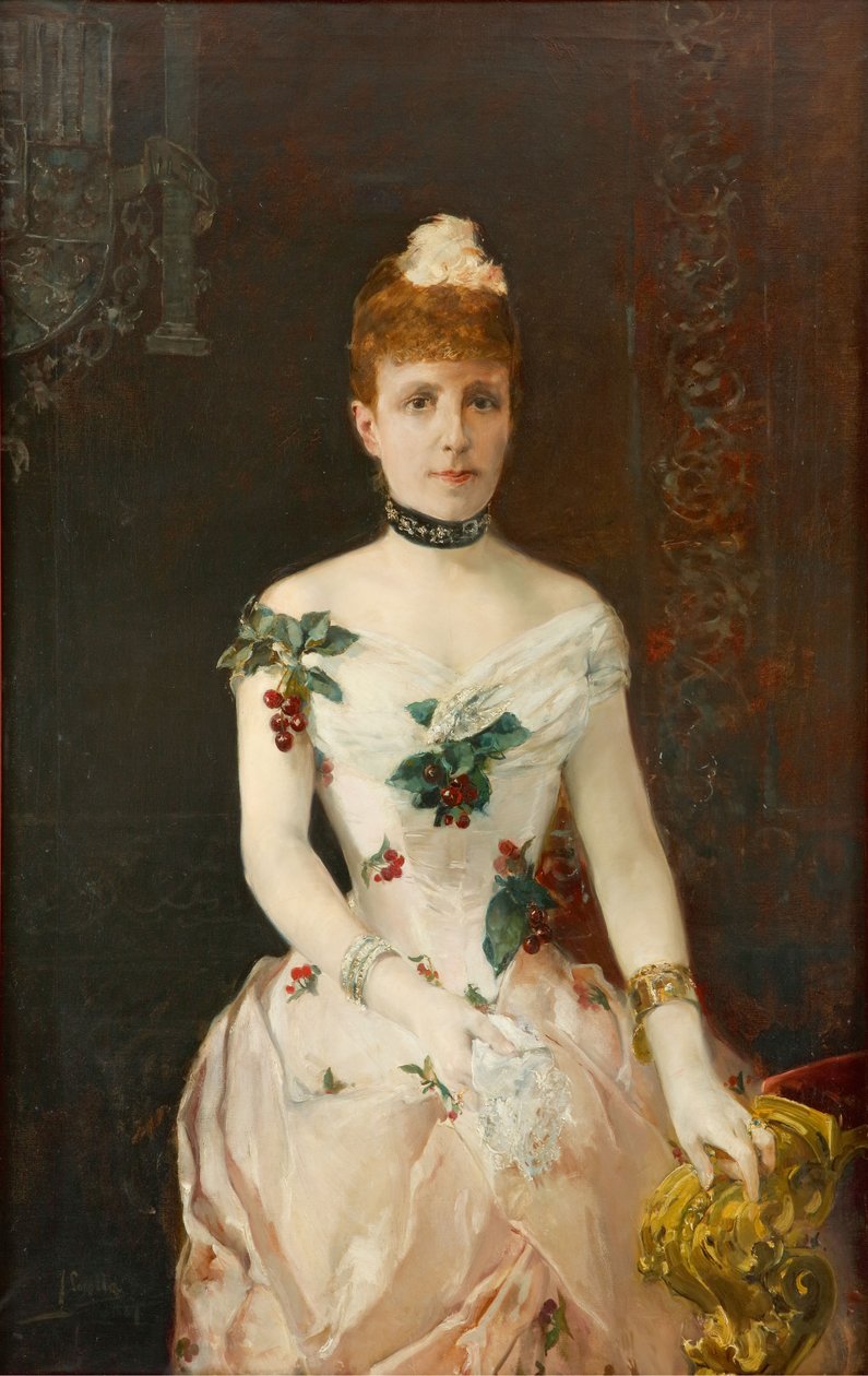 ماريا كريستينا من النمسا 1858-1929 ، ملكة إسبانيا ، 1888. بواسطة خواكين سورولا