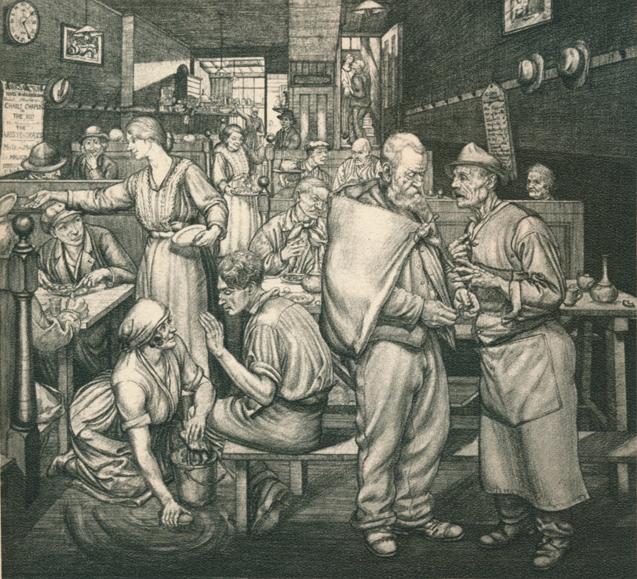 بيت الأكل ، تشيلسي ، 1911-1924 ، 1924 بواسطة ايوب نيكسون