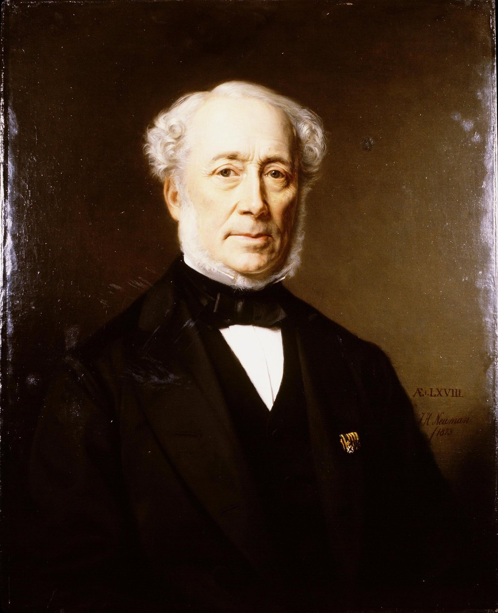 أرنود جان فان بيك كالكوين (1805-1874) بواسطة يوهان هاينريش نيومان