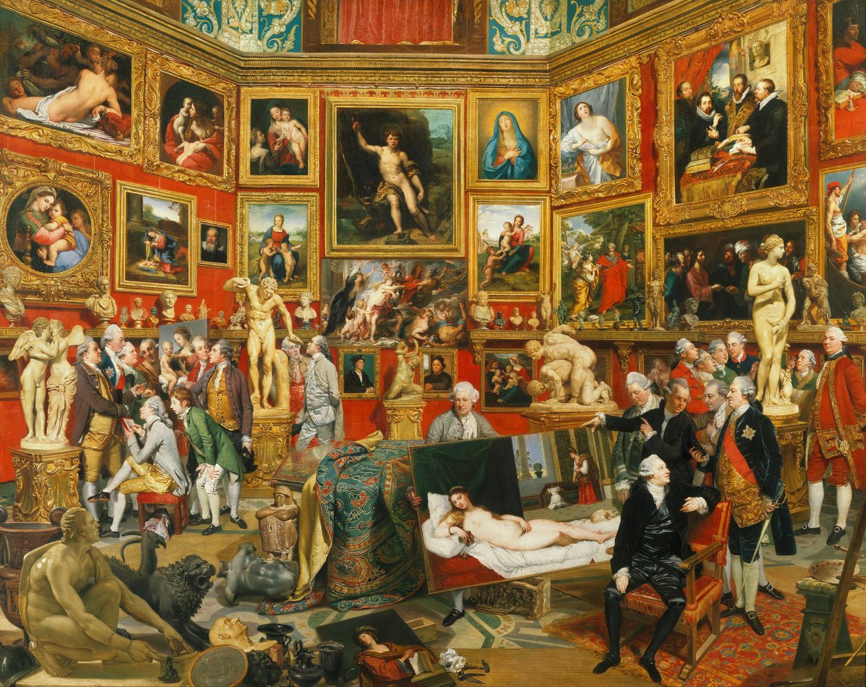 Tribuna من Uffizi بواسطة يوهان جوزيف زوفاني