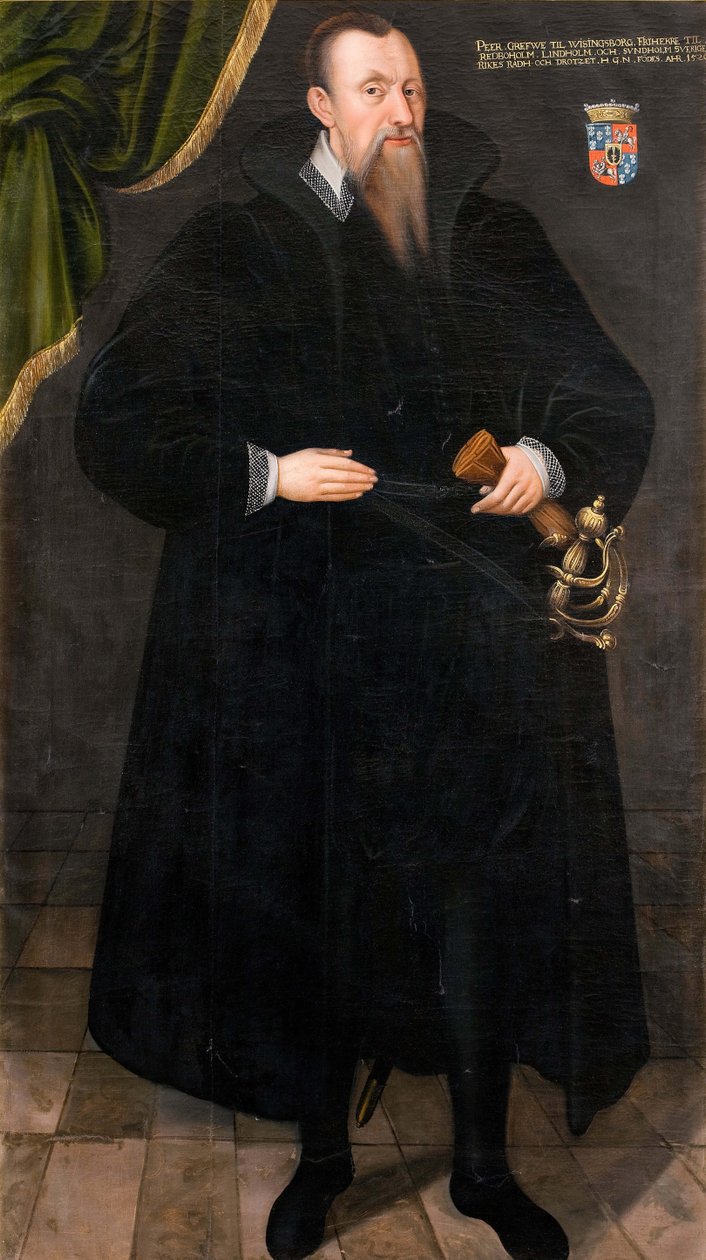 Per Brahe the Elder 1520-1590، ca 1581. بواسطة يوهان بابتيستا فان أوثر