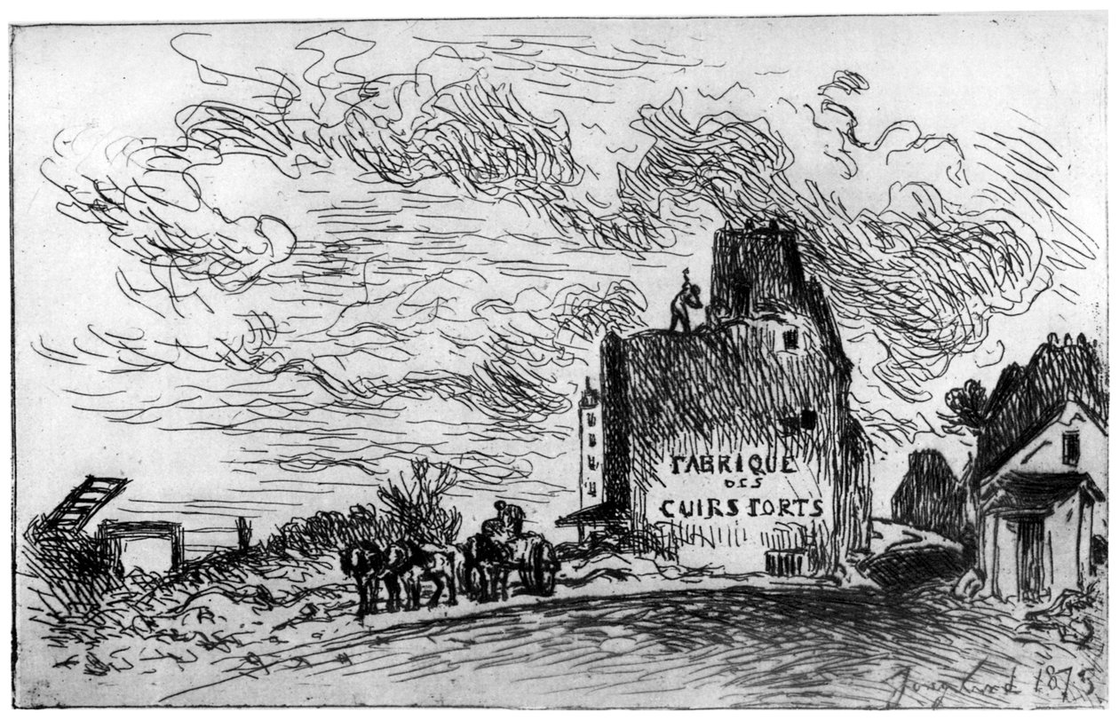 هدم ، c1840-1890 1924 بواسطة يوهان بارثولد جونغكيند
