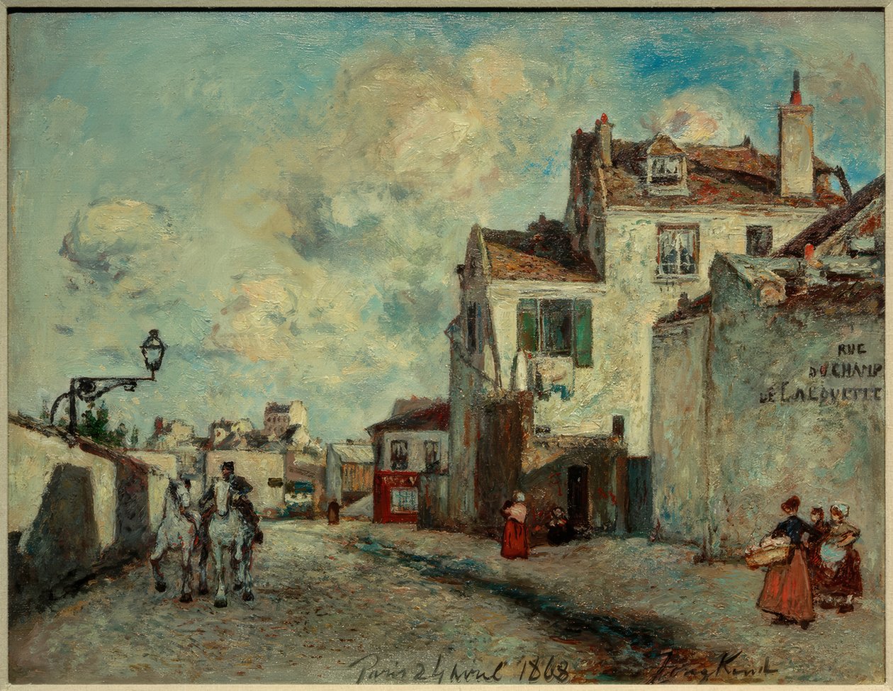 Rue du Champ-de-l&39;Alouette بواسطة يوهان بارثولد جونغكيند