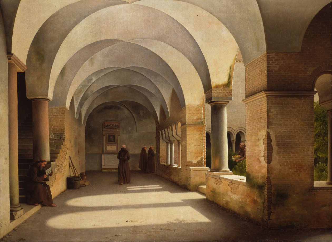 The Cloisters، San Lorenzo خارج الأسوار بواسطة يوهان فريدريك إكرسبيرج