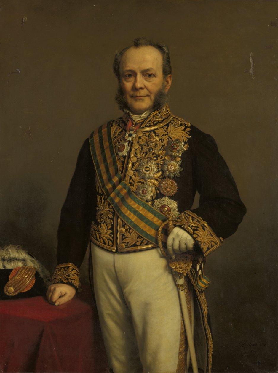 بيتر ميجر (1812-1881). الحاكم العام (1866-1871) بواسطة يوهان هاينريش نيومان