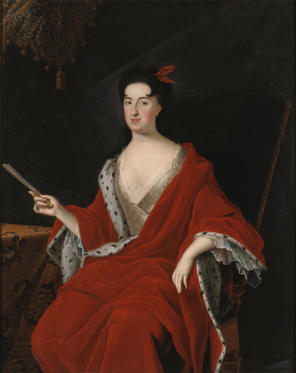 كاثرين أوبالينسكا ، رين دو بولونيا - صورة كاترين أوبالينسكا (1680-1747) ، ملكة بولندا ، بواسطة ستاربوس ، يوهان (1679-1724). زيت على قماش. الأبعاد: 145 × 117 سم. المتحف الوطني ستوكهولم بواسطة جوهان ستاربوس