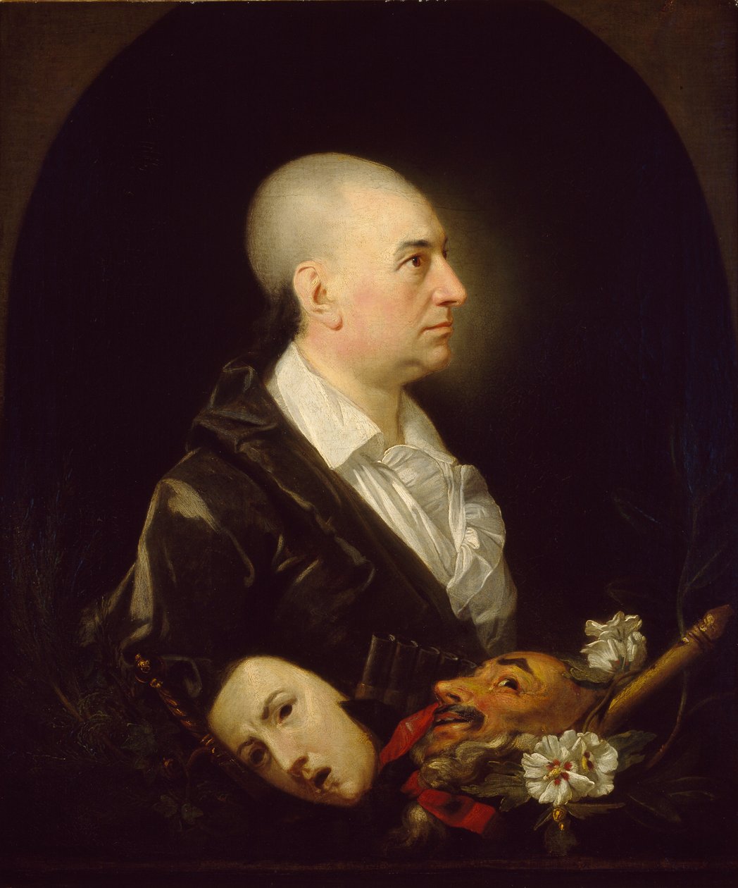 ديفيد جاريك1762-1763 بواسطة يوهان زوفاني