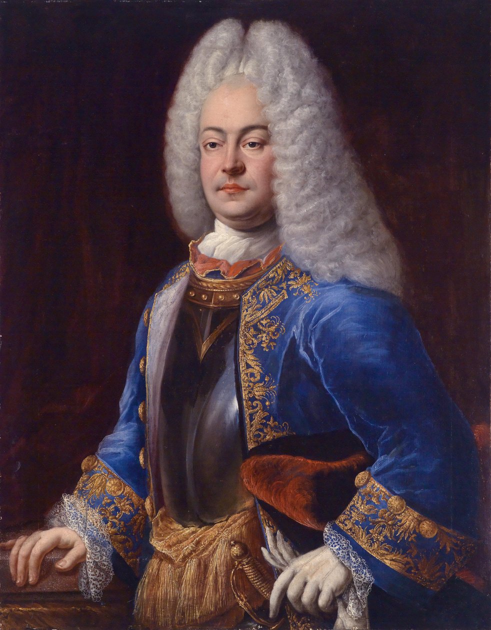 جورج ألبرت ، أمير شرق فريزيا (1690-1734) بواسطة يوهان كونراد ايكلر