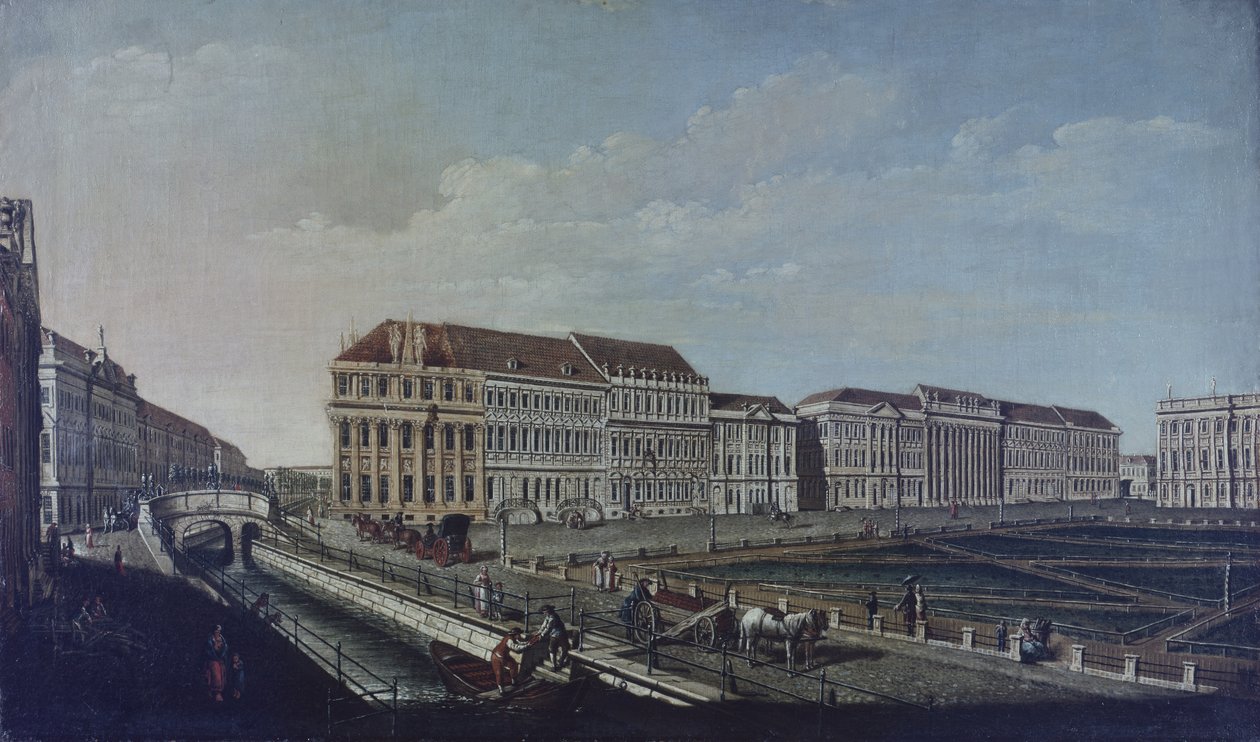مكتب البريد في بوتسدام ، 1784 بواسطة يوهان فريدريش ماير