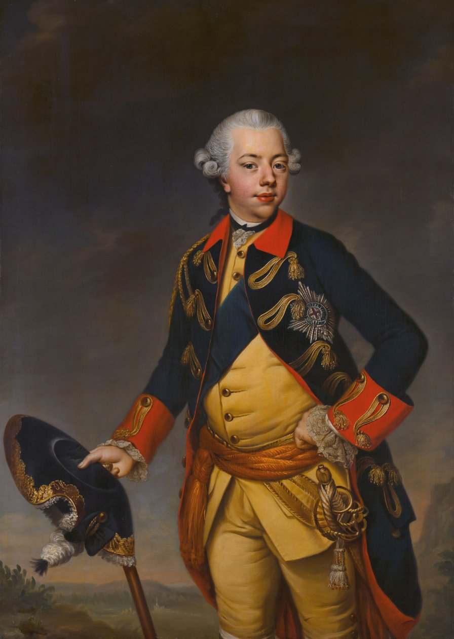 صورة ستادهولدير ويليم الخامس (1748-1806) بواسطة يوهان جورج Ziesenis