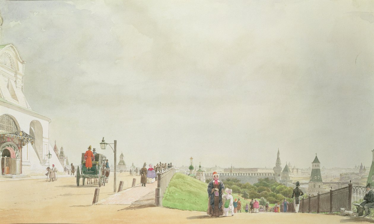 الكرملين ، موسكو ، 1839 بواسطة يوهان فيليب إدوارد جارتنر