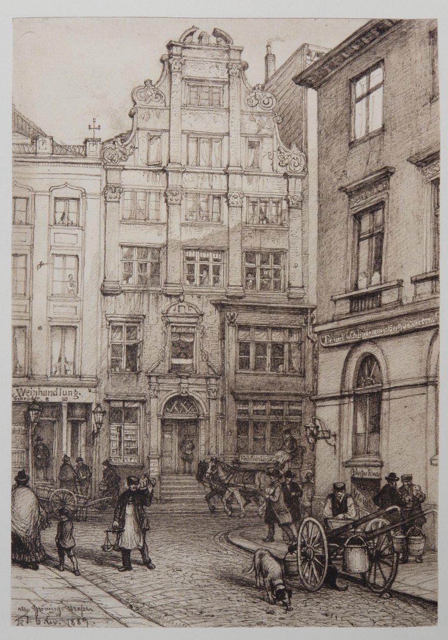 Alte-Gröningerstraße-9 بواسطة يوهان ثيوبالد ريفسيل
