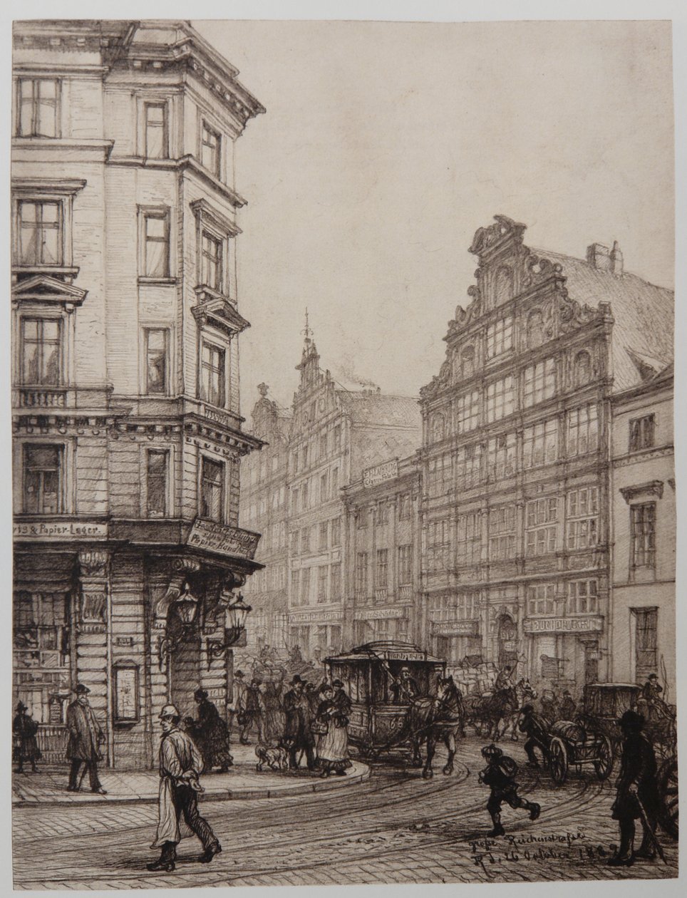 Große-Reichsstrasse-49 بواسطة يوهان ثيوبالد ريفسيل