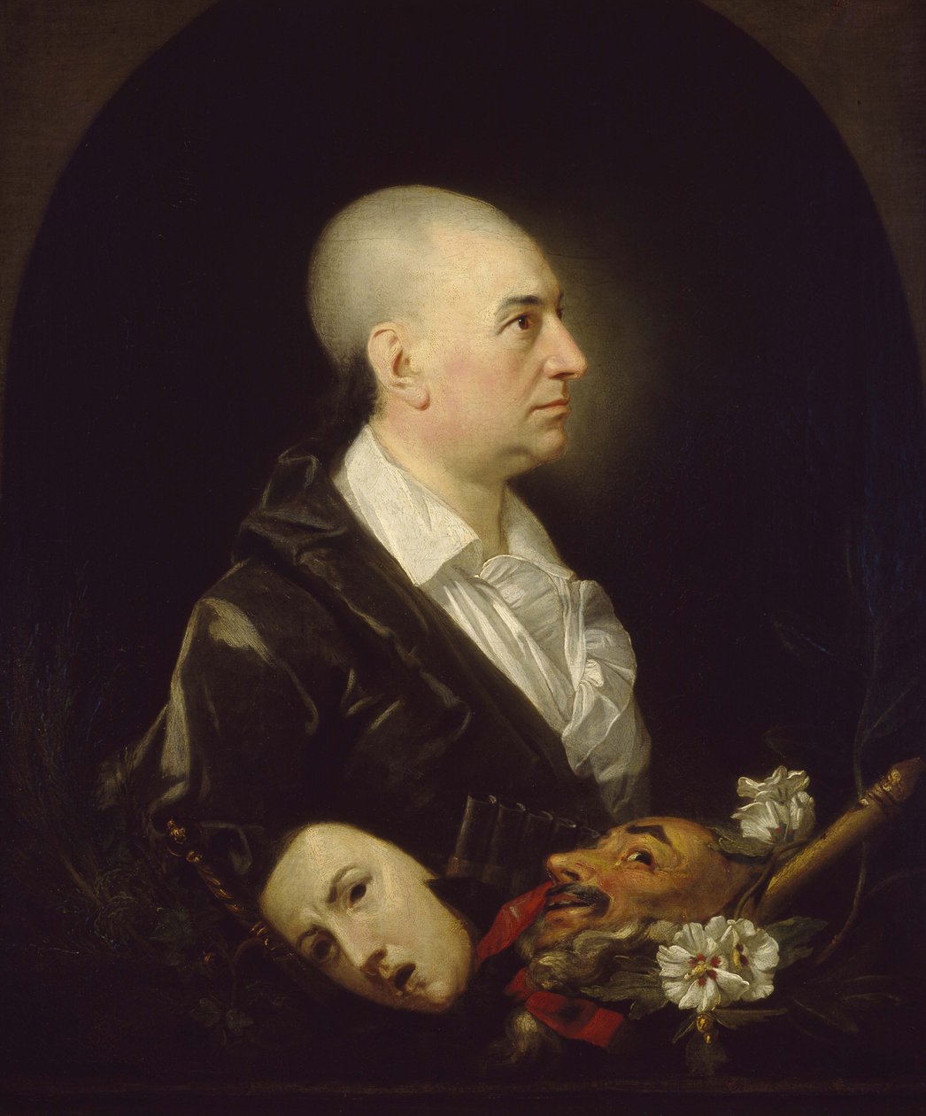 ديفيد جاريك ، 1762 - 1763 بواسطة يوهان جوزيف زوفاني